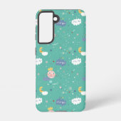 Mijn planeet Dream Big Little One Pattern Samsung Galaxy Hoesje (Achterkant)