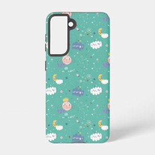 Mijn planeet Dream Big Little One Pattern Samsung Galaxy Hoesje