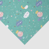 Mijn planeet Dream Big Little One Pattern Tissuepapier (Detail)