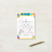 Mijn plannen Post-IT Notities: Plan uw dag Post-it® Notes (Op bureau)