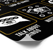 Mijn plannen voor vandaag, grappige lekkere gokken poster (Hoek)