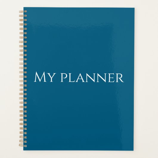 Mijn planner (Voorkant)
