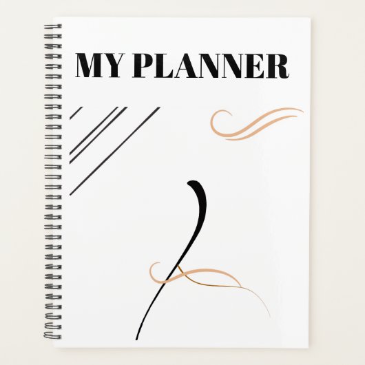 mijn  planner (Voorkant)