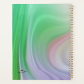 Mijn Planner Cute Dog House op Marmer met naam (Achterkant)