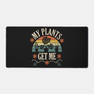 Mijn Planten Brengen Me Retro Plant Liefhebber Cad Bureaumat