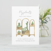 Mijn Planten hebben een nieuwe thuisbeweging Aankondiging (Staand voorkant)