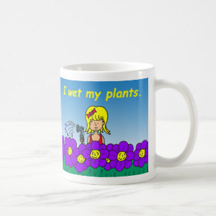 Mijn planten mok nat
