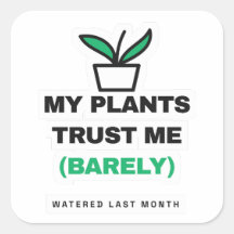 Mijn Planten Vertrouwen Me Bar Nauweksel Plant Sti