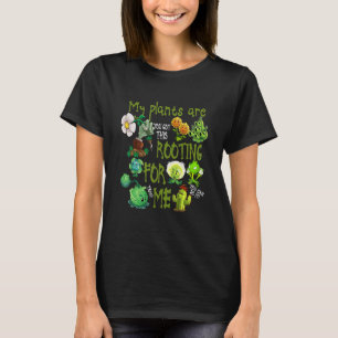 Mijn Planten zijn wroeten voor mij tuinman Plant G T-shirt
