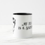 Mijn PO is een SNITCH koffie mok (Midden)