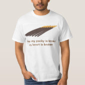 mijn pocky leven t-shirt (Voorkant)