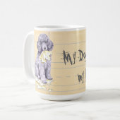 Mijn podium op mijn thuiswerk koffiemok (Voorkant links)