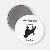 Mijn poedel doet trucs magneet (Voorkant / Achterkant)