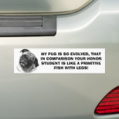 MIJN POG van nicola Bumpersticker (Op auto)