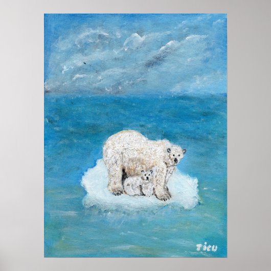 Mijn polaire beren POSTER (Voorkant)