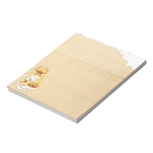 Mijn Pommeren Ate Mijn Homework Notitieblok (Linkerzijde)