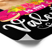 Mijn pommerse hond is mijn Valentijn met Happy Cut Poster (Hoek)