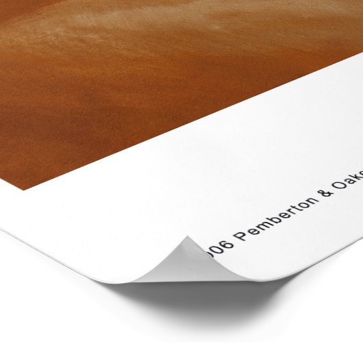 Mijn pompoen poster (Hoek)