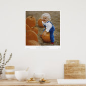 Mijn pompoen poster (Keuken)