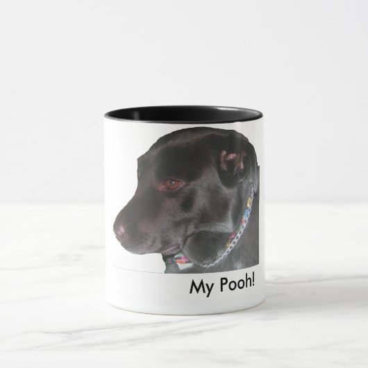 Mijn Pooh, 11 oz Ringer Mok (Midden)