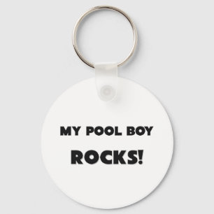 MIJN Pool Boy ROCKS! Sleutelhanger
