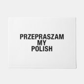 Mijn Poolse taal Deurmat (Voorkant)