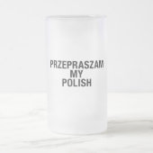 Mijn Poolse taal Matglas Bierpul (Center)