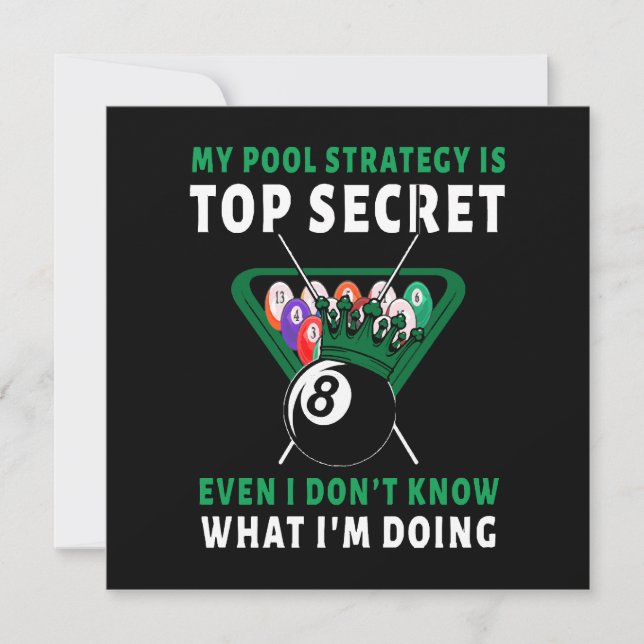 Mijn poolstrategie is gelijk (Voorkant)