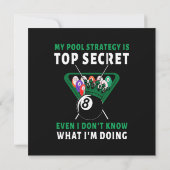 Mijn poolstrategie is gelijk kaart (Achterkant)