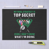 Mijn poolstrategie is gelijk tissuepapier (Craft)