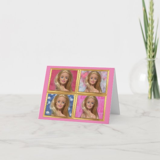 Mijn poppen zijn geweldig kaart (Voorkant)