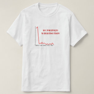 "MIJN PORTEFEUILLE HURT EEN BAD!" Marktkramp T-shirt