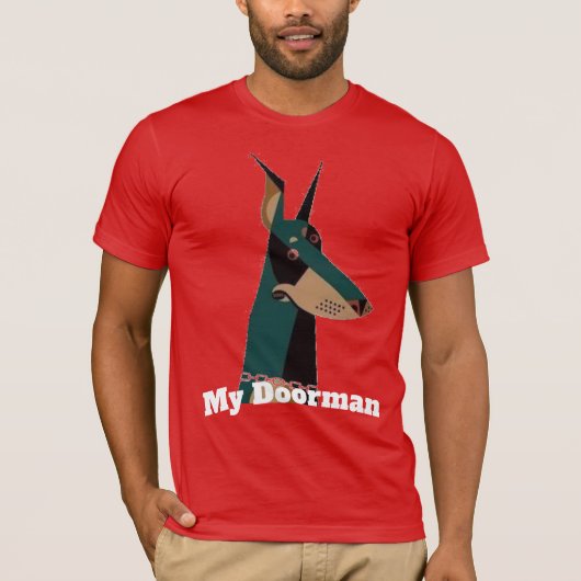 mijn portier T-shirt (Voorkant)
