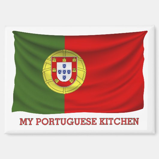 Mijn Portugese keukenmagneet Magneet (Voorkant)