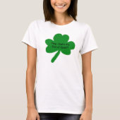 Mijn pot met Gold Shamrock T-Shirt (Voorkant)