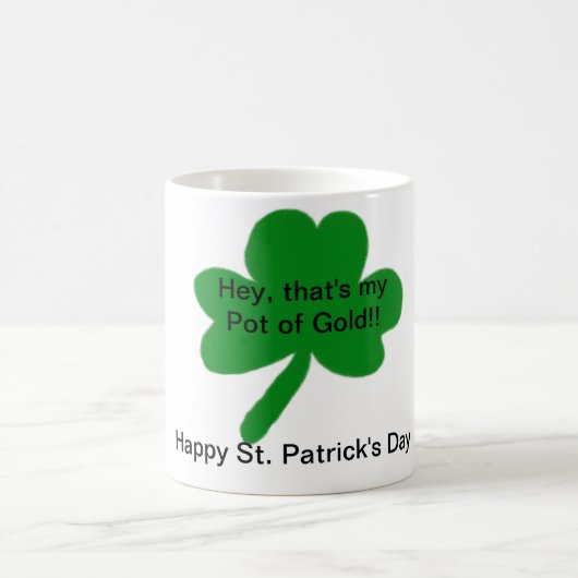 Mijn pot met goud Happy St. Patrick's Day Mok (Center)