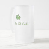 Mijn pot met gouden St. Patrick's Day Beer Mok (Voorkant links)
