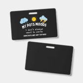 MIJN POTS STEMMINGEN BADGE (Voor- en achterkant)