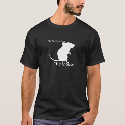Mijn Power Animal: Muis T-shirt (Voorkant)