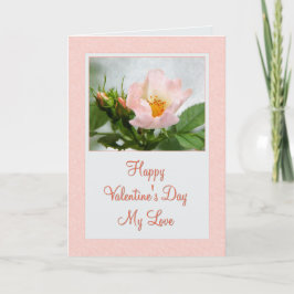 Mijn prachtige Valentijnse Roos Feestdagen Kaart