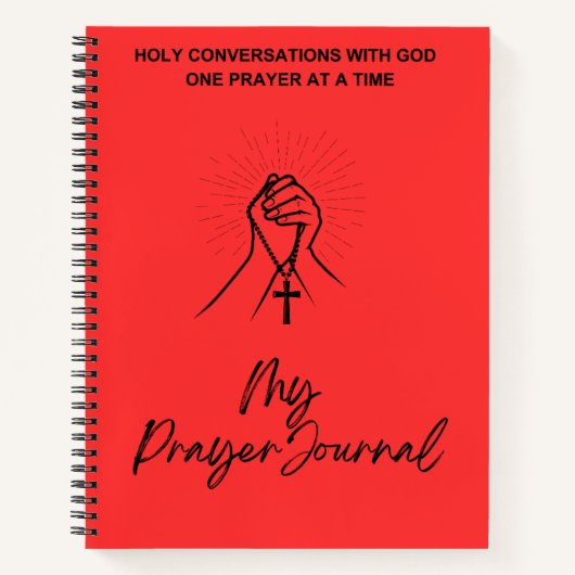 Mijn Prayer Journal Notitieboek (Voorkant)