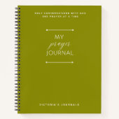 Mijn Prayer Journal Notitieboek (Voorkant)