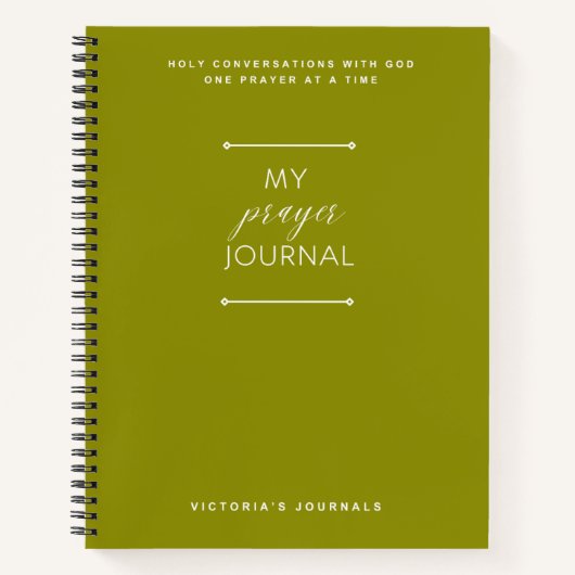 Mijn Prayer Journal Notitieboek (Voorkant)