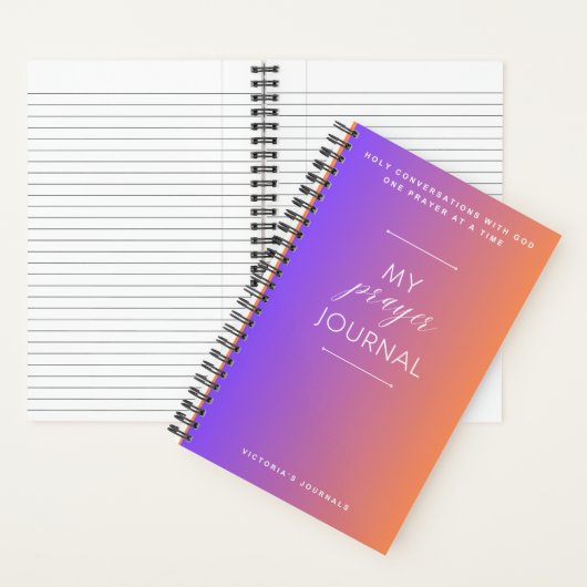 Mijn Prayer Journal Notitieboek (Binnen)