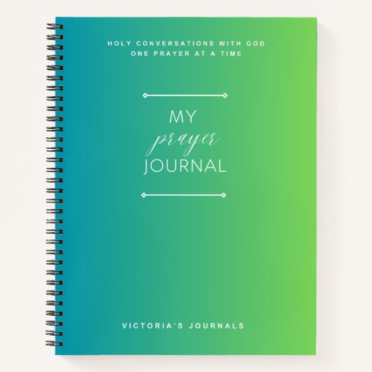 Mijn Prayer Journal Notitieboek (Voorkant)