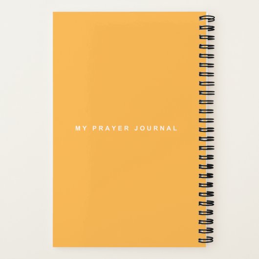 Mijn Prayer Journal Notitieboek (Achterkant)