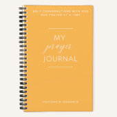 Mijn Prayer Journal Notitieboek (Voorkant)