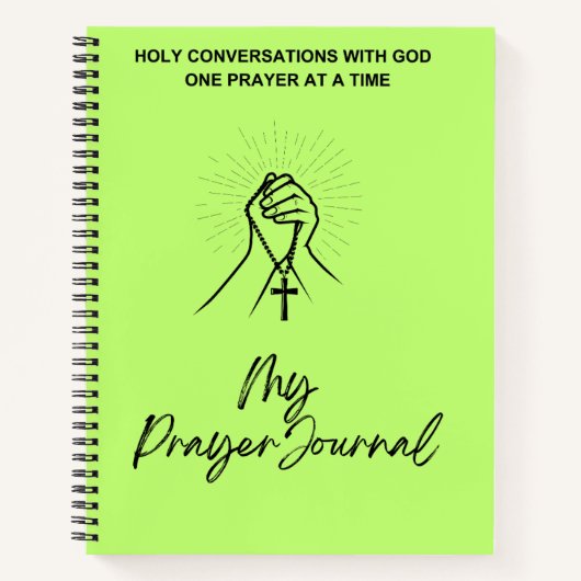 Mijn Prayer Journal Notitieboek (Voorkant)