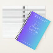 Mijn Prayer Journal Notitieboek (Binnen)