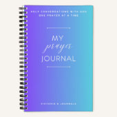 Mijn Prayer Journal Notitieboek (Voorkant)